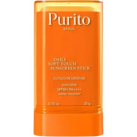 Stick pentru fata cu protectie solara SPF 50+ PA++++ Daily Soft Touch Sunscreen, 20g, Purito — preț și oferte