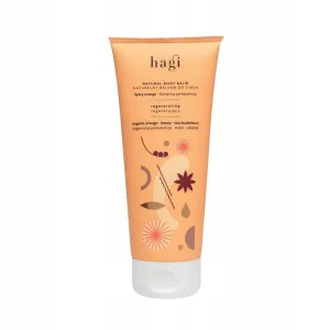 Balsam de corp cu efect de regenerare Spicy Orange, 200ml, Hagi