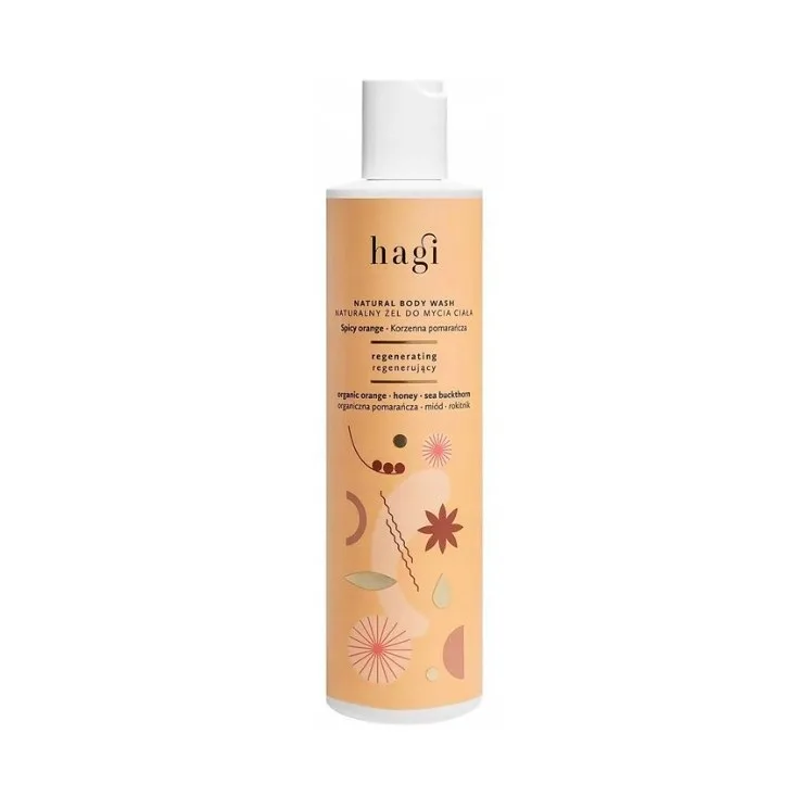 Gel de dus regenerant Spicy Orange, 300ml, Hagi — preț și oferte