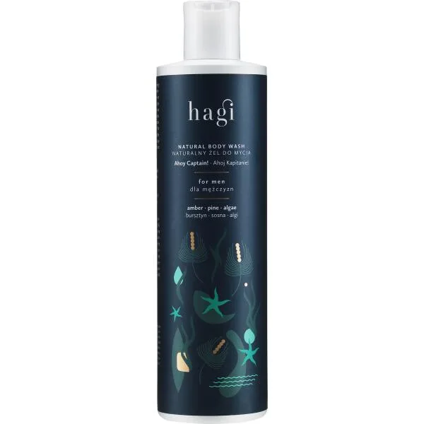 Gel de dus pentru barbati Ahoy Captain, 300ml, Hagi — preț și oferte