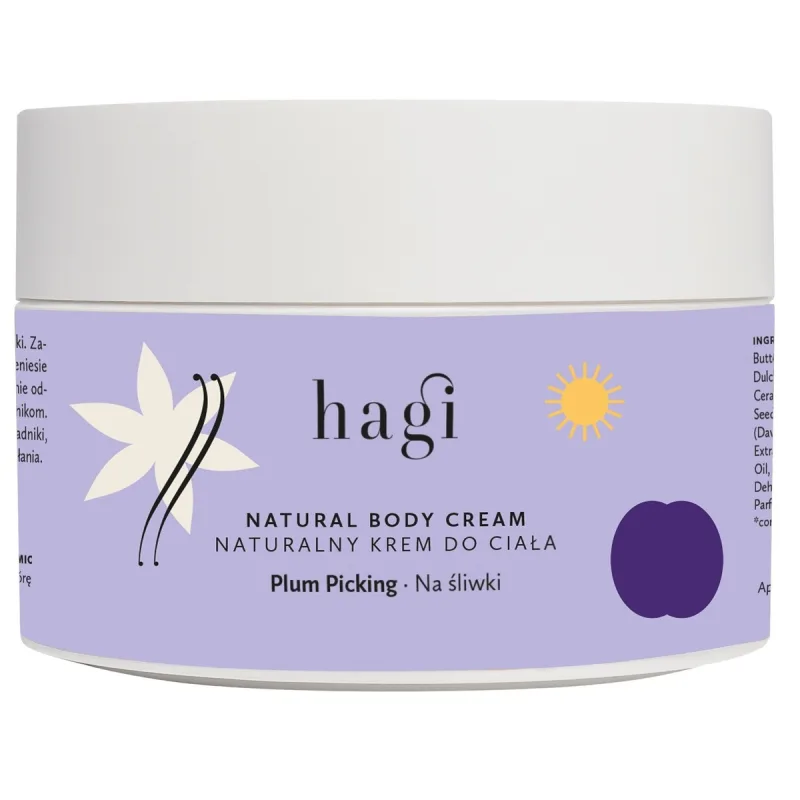 Crema cu efect de fermitate pentru corp Plum Picking, 200ml, Hagi — preț și oferte