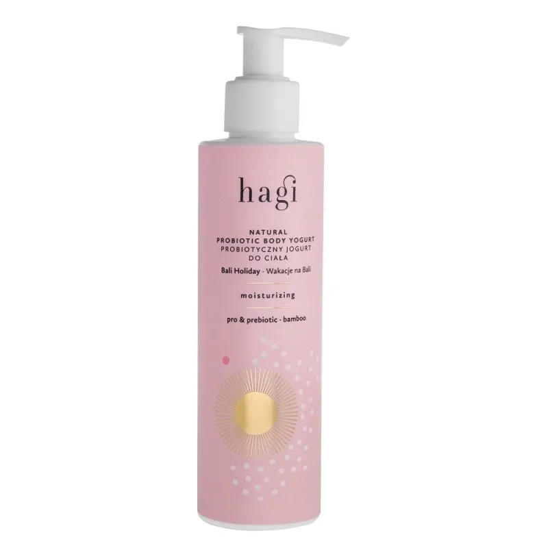 Iaurt de corp hidratant cu probiotice Bali Holiday, 200ml, Hagi — preț și oferte