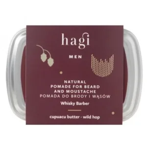 Pomada de modelare pentru barba si mustata Whisky Barber, 70ml, Hagi