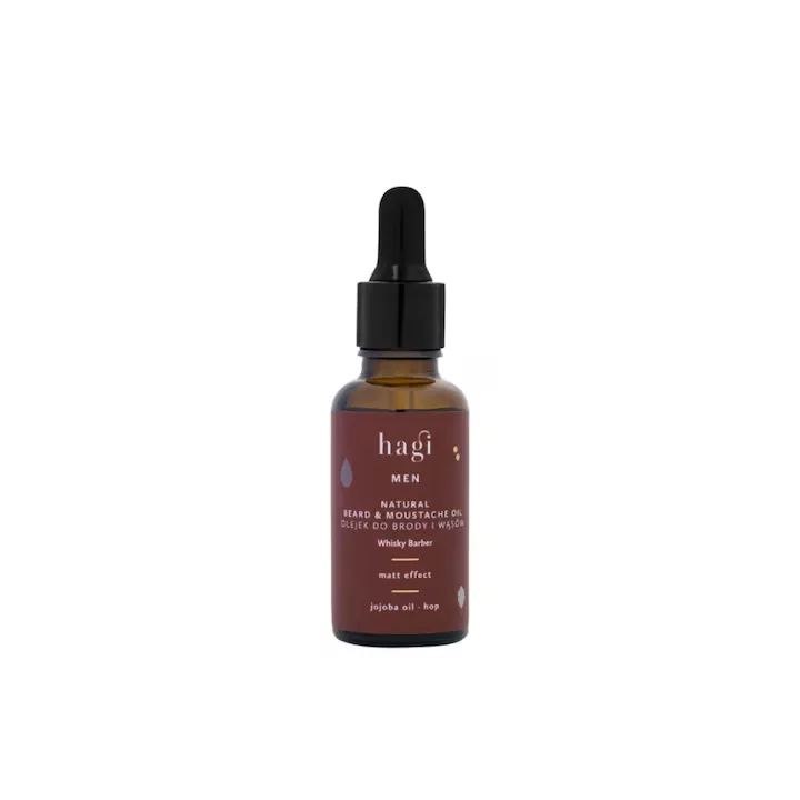 Ulei pentru barba si mustata Whisky Barber, 30ml, Hagi — preț și oferte