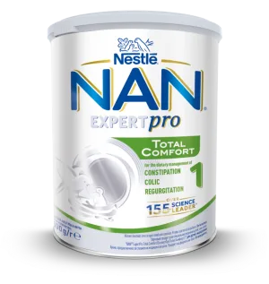 Formula de lapte praf Nan Expert Pro Total Comfort 1, 800g, Nestle