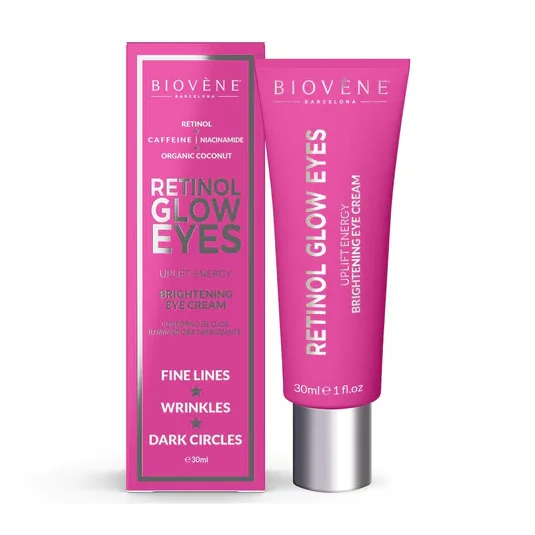 Crema pentru ochi Retinol Glow Eyes, 30ml, Biovene — preț și oferte