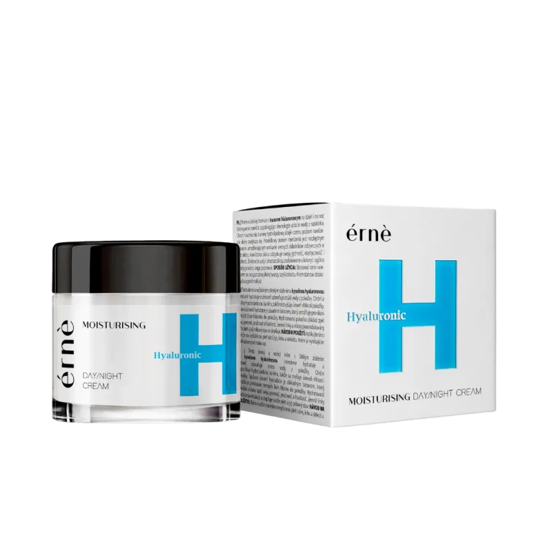 Crema de zi/noapte hidratanta pentru fata cu Acid Hialuronic, 50ml, Erne — preț și oferte