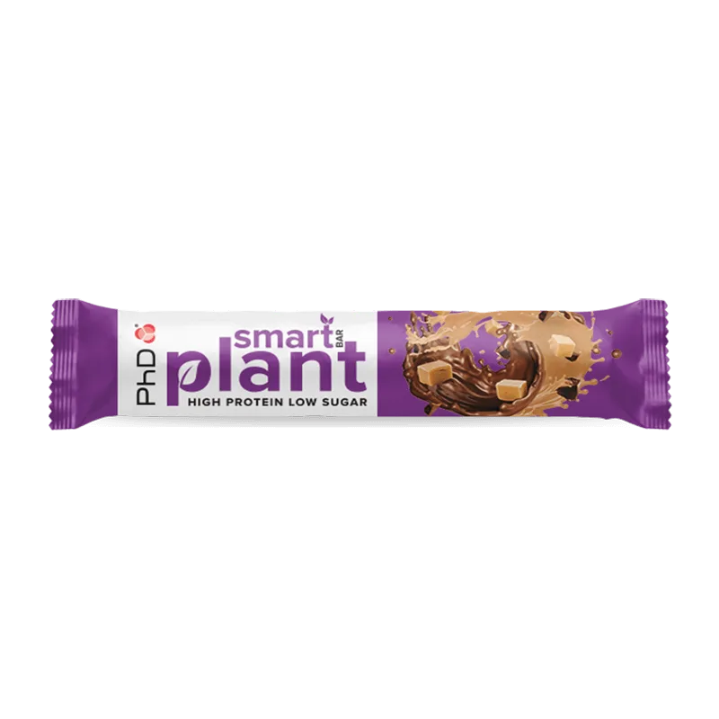 Baton proteic vegetal Vanilla Fudge Smart Bar, 64g, PhD — preț și oferte