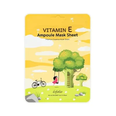 Masca pentru fata tip ser cu vitamina E, 25ml, Esfolio — preț și oferte
