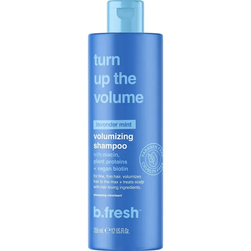 Sampon pentru volum cu cu biotina si niacina Turn up the Volume, 355ml, B.fresh — preț și oferte