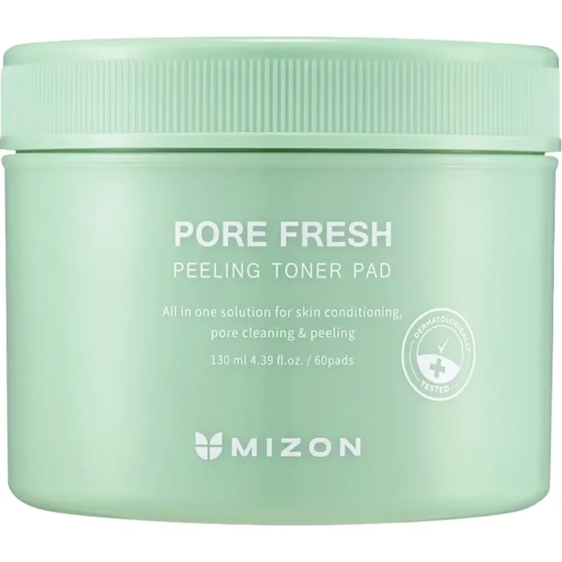 Dischete cu toner pentru minimizarea porilor si efect de peeling, 60 bucati, Mizon — preț și oferte