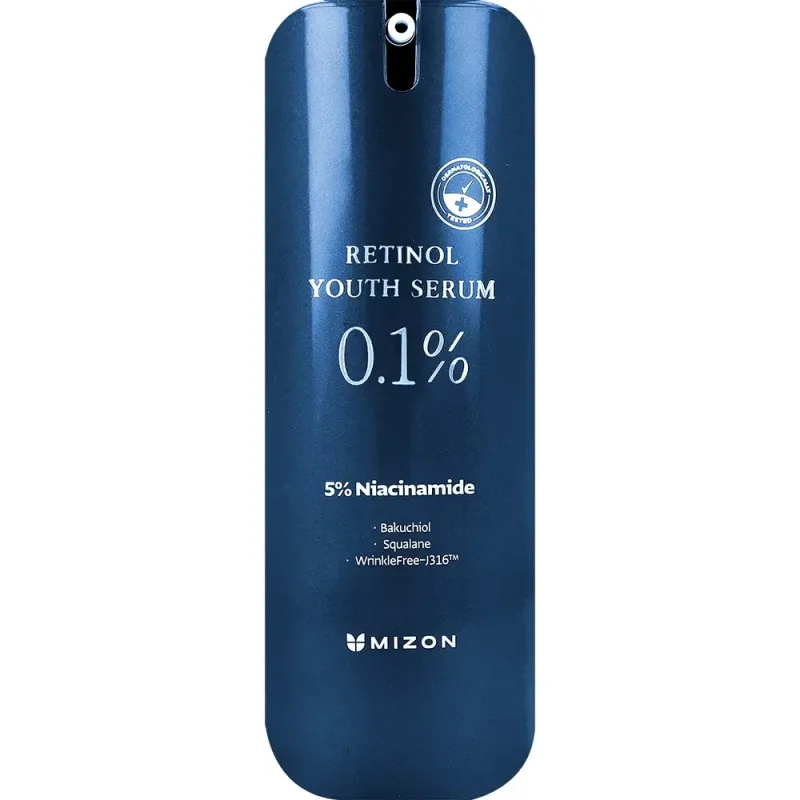 Ser de fata antirid cu retinol 0.1% Youth, 28g, Mizon — preț și oferte