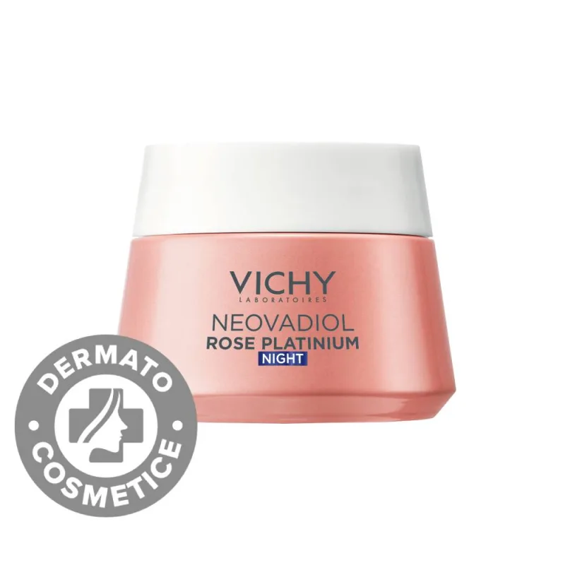 Crema de noapte cu efect de redensificare si revitalizare Neovadiol Rose Platinium, 50ml, Vichy — preț și oferte