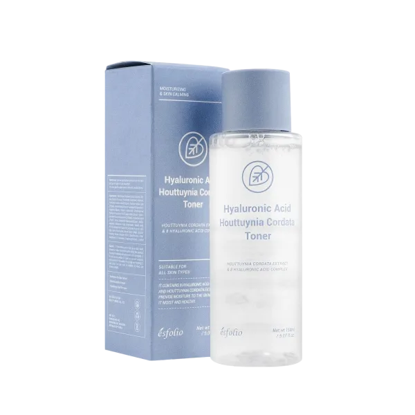 Toner pentru fata cu Acid Hialuronic si Houttuynia Cordata, 150ml, Esfolio — preț și oferte