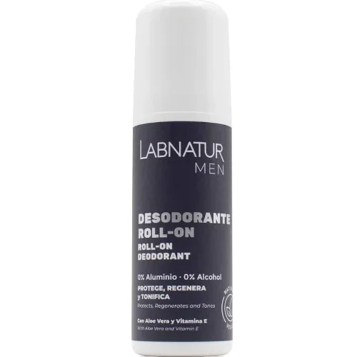 Deodorant roll-on pentru barbati cu Aloe Vera, 75ml, LabNatur — preț și oferte