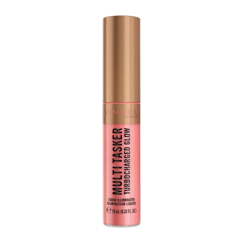 Iluminator lichid multifunctional Turbocharged Glow Nr. 002 Rosy Rebel, 10ml, Rimmel London — preț și oferte