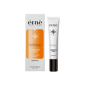 Crema iluminatoare pentru ochi cu Vitamina C si Colagen, 15ml, Erne