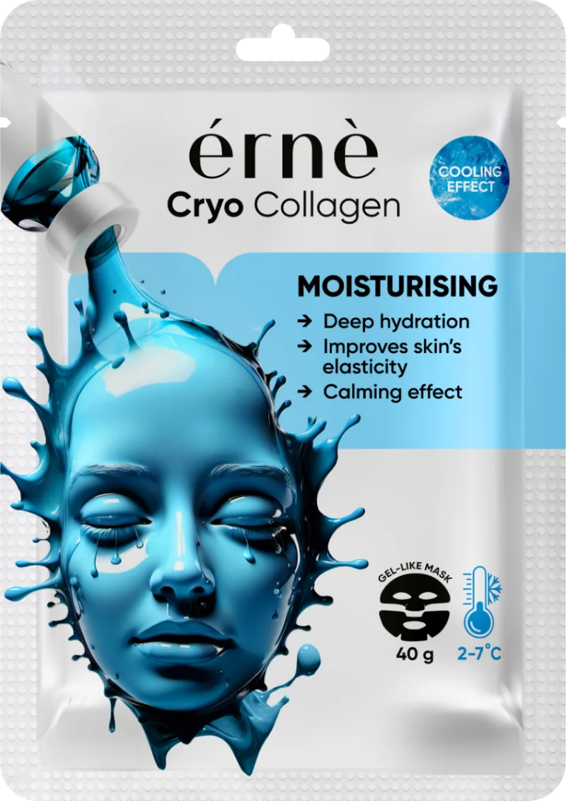 Masca hidratanta de fata cu Colagen Cryo, 50g, Erne — preț și oferte