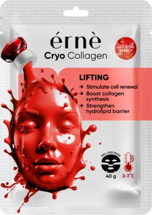 Masca efect lifting de fata Cryo, 50g, Erne