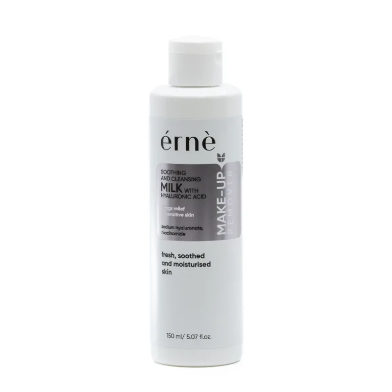 Lapte demachiant pentru piele sensibila cu Acid Hialuronic, 150ml, Erne — preț și oferte