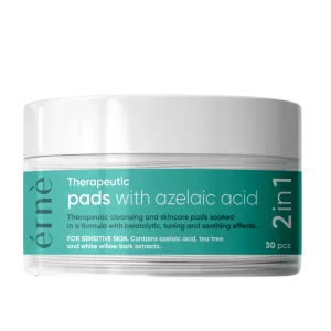 Plasturi faciali terapeutici cu Acid azelaic 2 in 1 pentru ten sensibil si irirat, 30 bucati, Erne