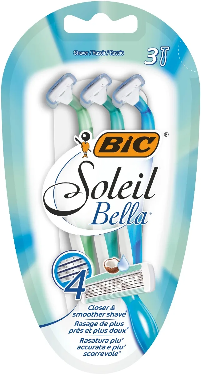 Pachet Aparat de ras Soleil Bella, 3 bucati, BIC — preț și oferte