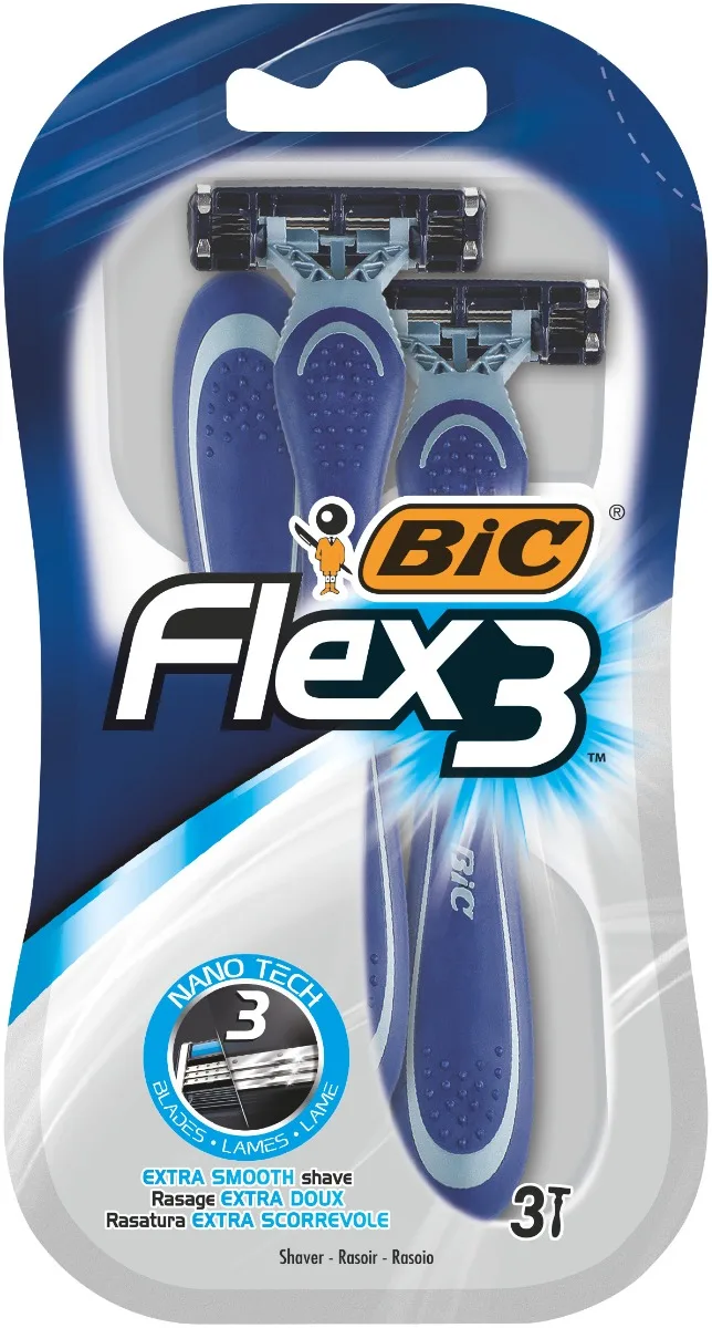 Pachet Aparat de ras Flex 3, 3 bucati, BIC — preț și oferte
