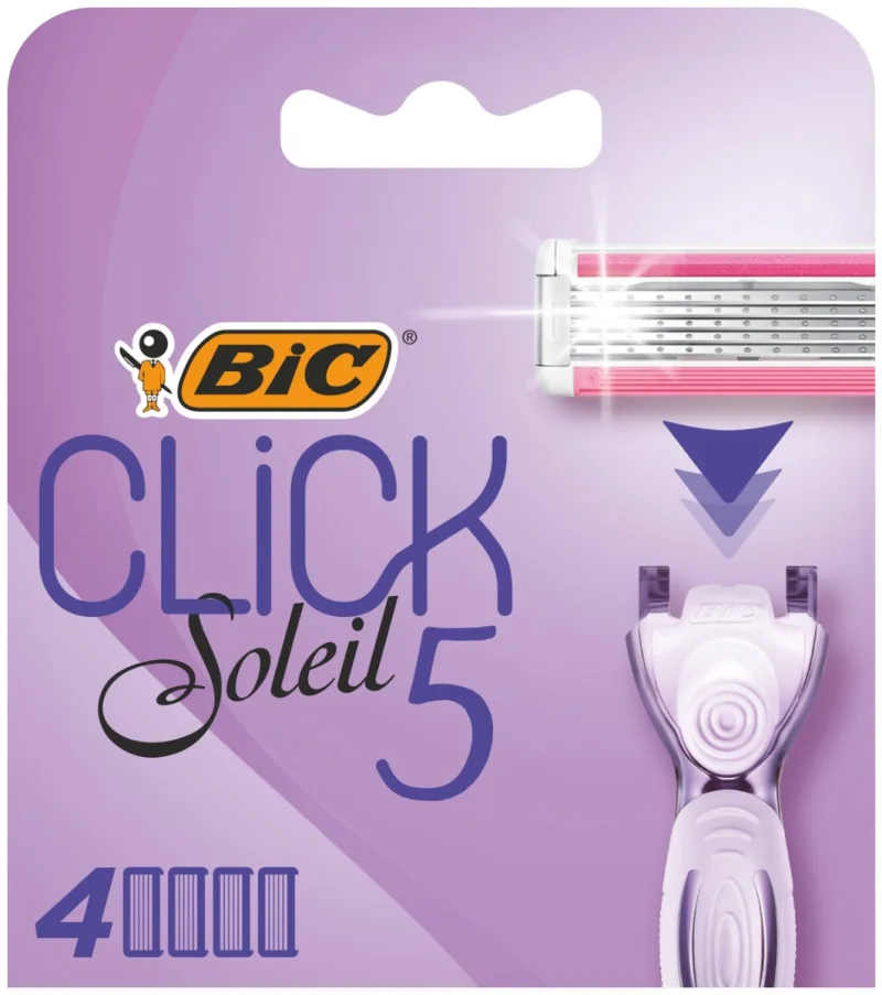 Aparat de ras Soleil Click, 4 bucati, BIC — preț și oferte