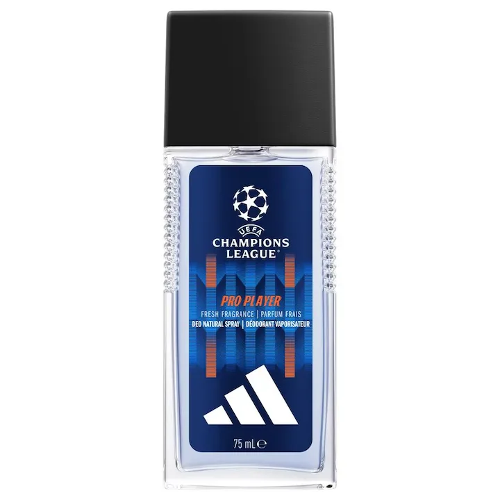 Deodorant natural spray UEFA Pro Player, 75ml, Adidas — preț și oferte