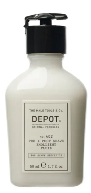 Fluid emolient inainte si dupa barbierit 402, 50ml, Depot