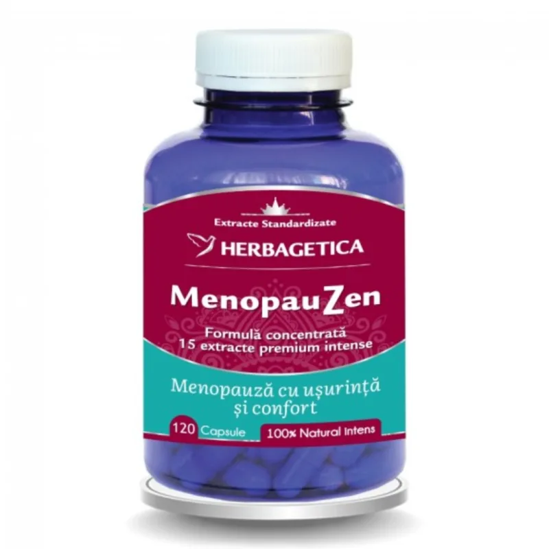 MenopauZen, 120 capsule, Herbagetica — preț și oferte
