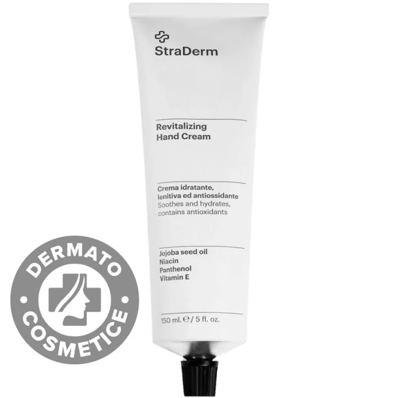 Crema hidratanta pentru maini cu textura usoara, 150ml, StraDerm — preț și oferte