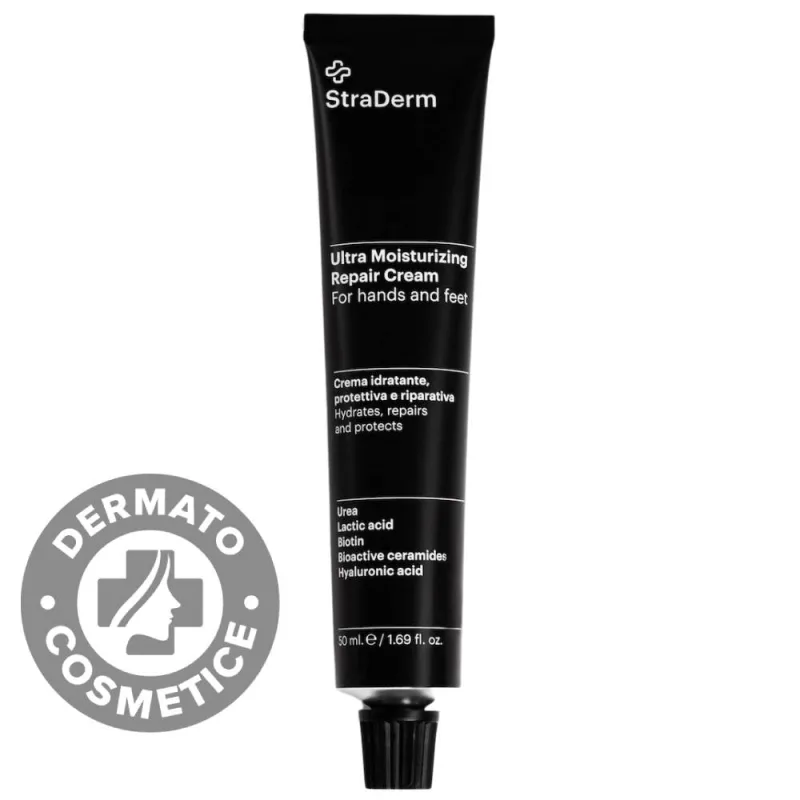 Crema ultra hidratanta pentru maini si picioare, 50ml, StraDerm — preț și oferte