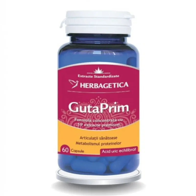 GutaPrim, 60 capsule, Herbagetica — preț și oferte