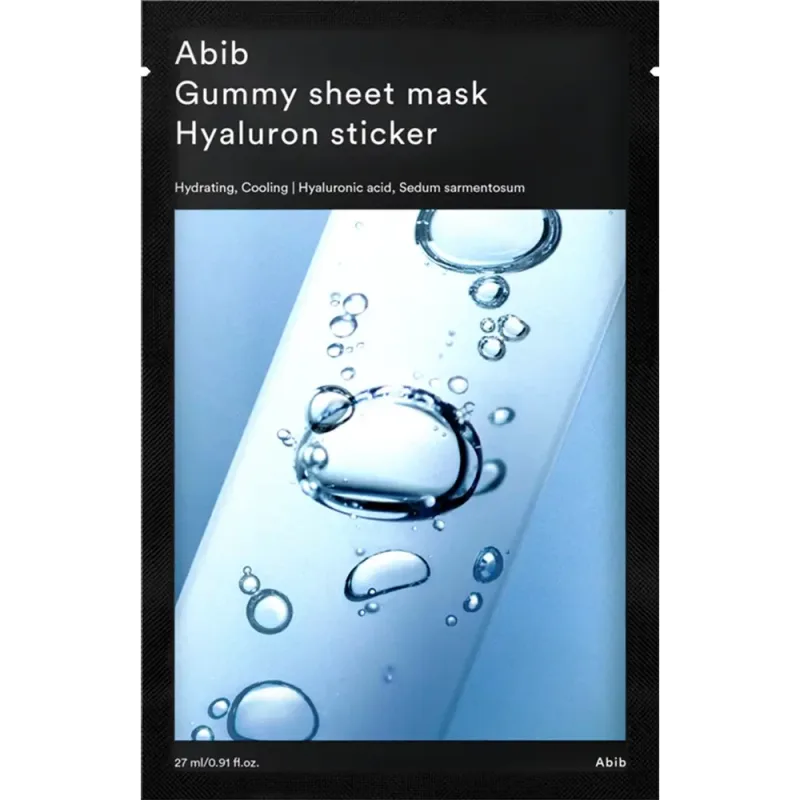Masca de fata tip servetel hidratanta Hyaluron Sticker, 27ml, Abib — preț și oferte