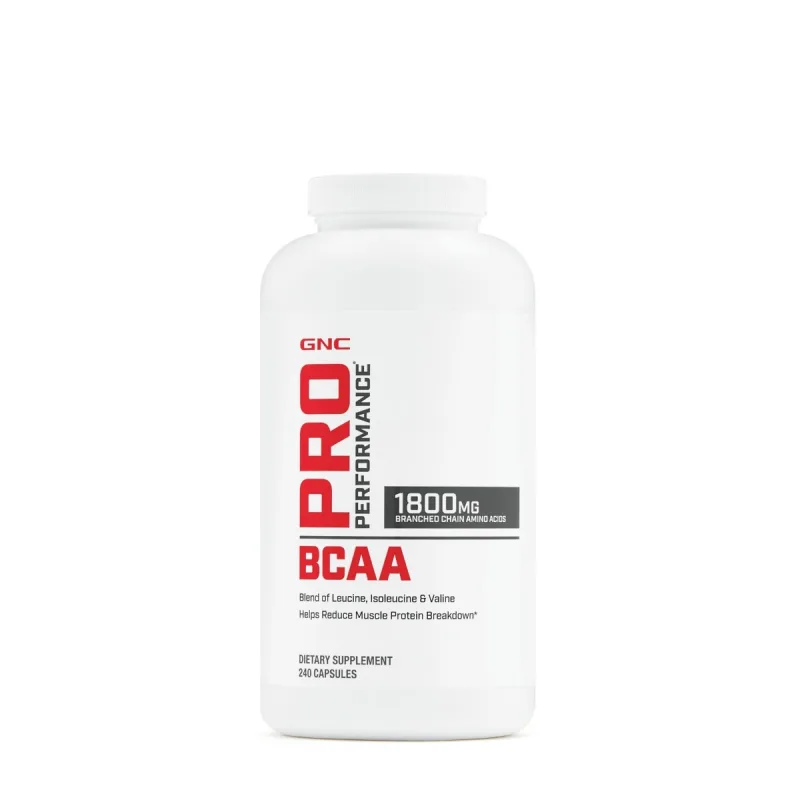 Aminoacizi BCAA Pro Performance, 240 capsule, GNC — preț și oferte