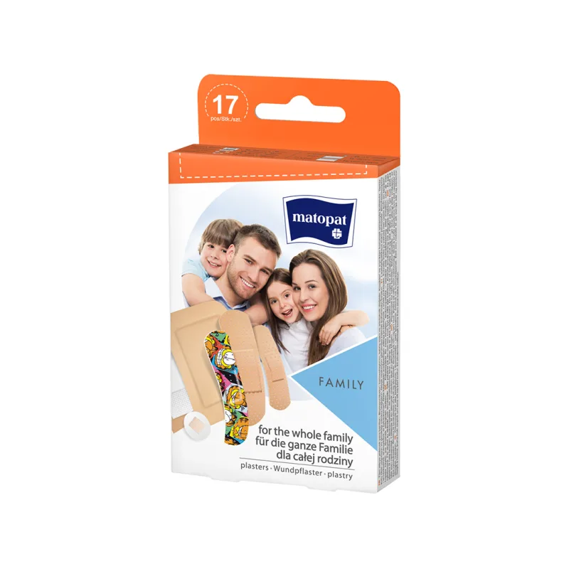 Plasturi Family, 17 bucati, Matopat — preț și oferte
