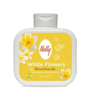 Gel de dus cu aroma de flori albe, 750ml, Nelly