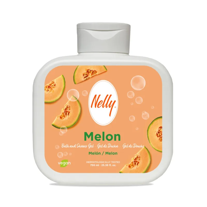 Gel de dus cu aroma de pepe galben, 750ml, Nelly — preț și oferte