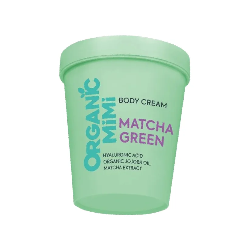 Crema de corp tonifianta Matcha Green, 200ml, Organic Mimi — preț și oferte