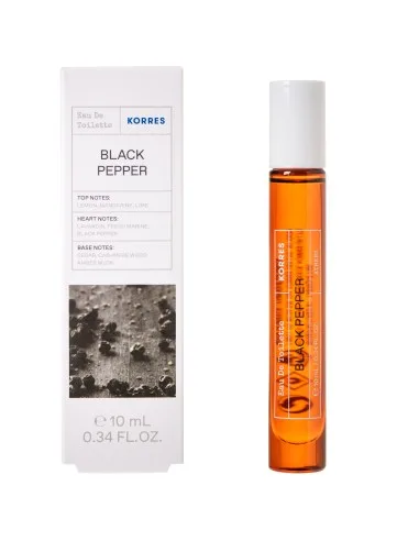 Apa de toaleta Black Pepper, 10ml, Korres — preț și oferte