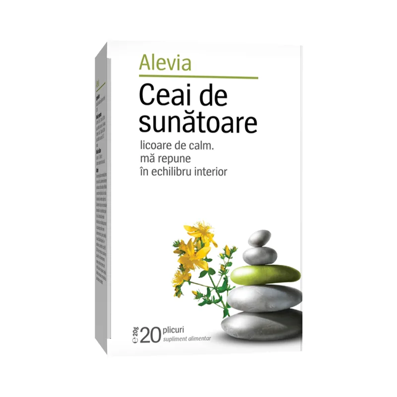 Ceai de sunatoare, 20 plicuri, Alevia — preț și oferte