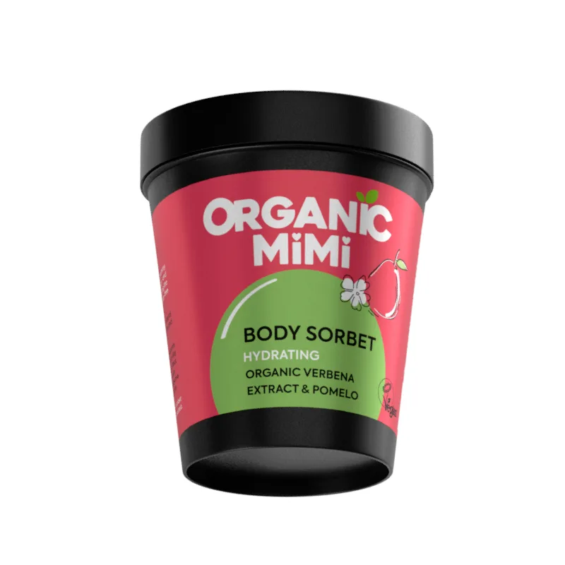 Sorbet de corp hidratant cu verbina si pomelo, 200ml, Organic Mimi — preț și oferte