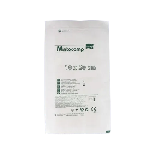 Comprese sterile tifon blister 8 straturi 17 fire 10x20cm, 3 bucati, Matopat — preț și oferte