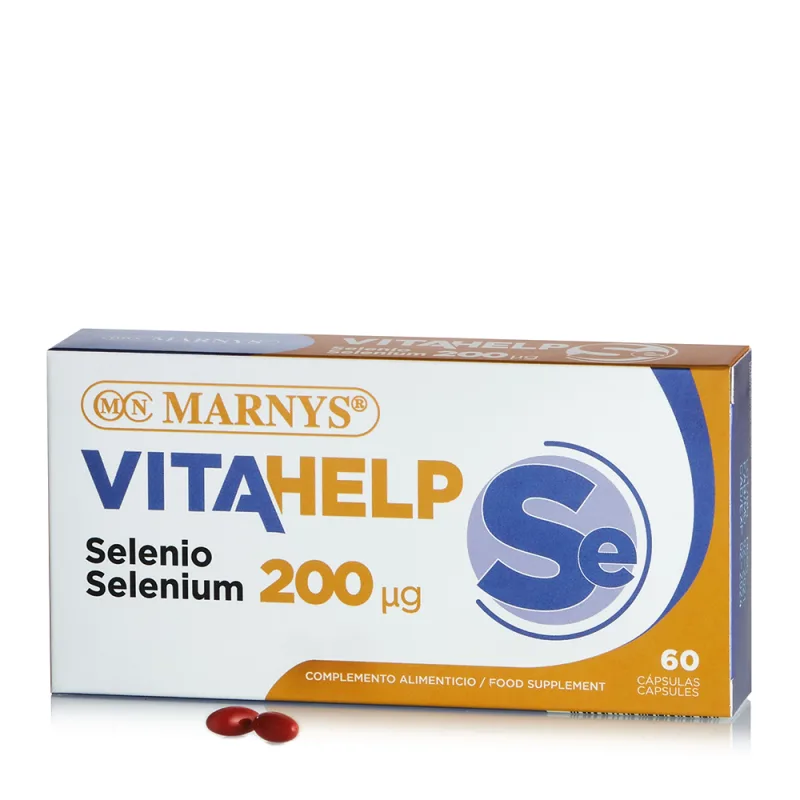 Seleniu Vitahelp 200mcg, 60 capsule, Marnys — preț și oferte