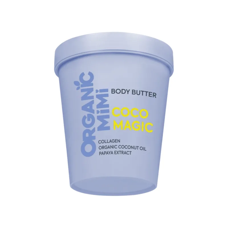 Unt de corp hidratant Coco Magic, 200ml, Organic Mimi — preț și oferte