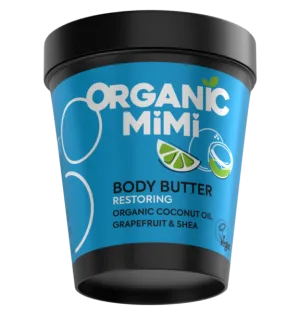 Unt de corp reparator cu cocos si grapefruit, 200ml, Organic Mimi