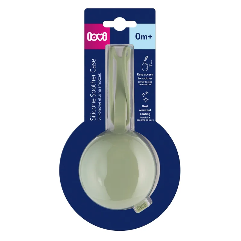 Cutie depozitare suzeta din silicon 51/032_GRE, 1 bucata, LOVI — preț și oferte