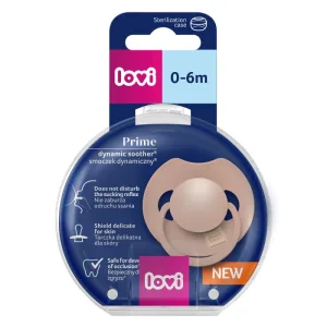 Suzeta din silicon pentru 0 - 6 luni Prime Blush 34/405, 1 bucata, LOVI