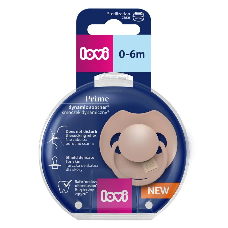 Suzeta din silicon pentru 0 - 6 luni Prime Blush 34/405, 1 bucata, LOVI — preț și oferte